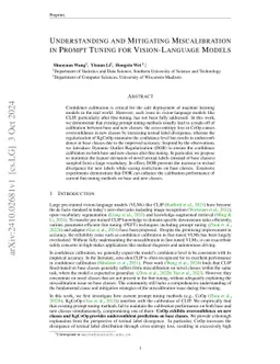 Understanding and Mitigating Miscalibration in Prompt Tuning for Vision-Language Models