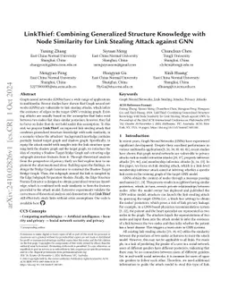 LinkThief: Combining Generalized Structure Knowledge with Node
  Similarity for Link Stealing Attack against GNN