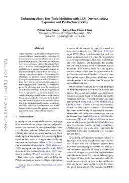 Enhancing Short-Text Topic Modeling with LLM-Driven Context Expansion
  and Prefix-Tuned VAEs