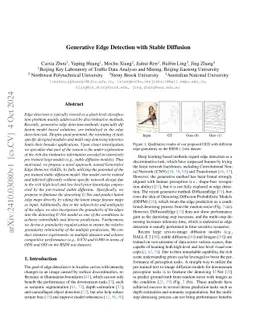 Generative Edge Detection with Stable Diffusion