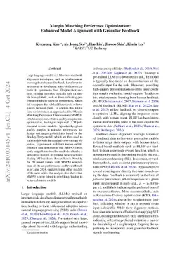 Margin Matching Preference Optimization: Enhanced Model Alignment with Granular Feedback