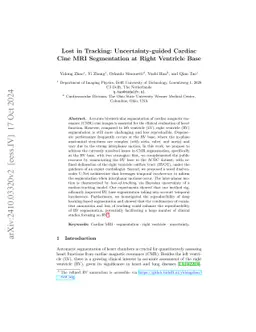 Lost in Tracking: Uncertainty-guided Cardiac Cine MRI Segmentation at
  Right Ventricle Base
