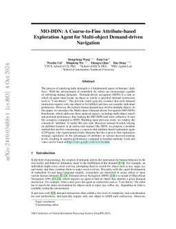 MO-DDN: A Coarse-to-Fine Attribute-based Exploration Agent for
  Multi-object Demand-driven Navigation