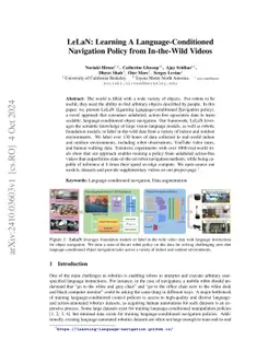 LeLaN: Learning A Language-Conditioned Navigation Policy from
  In-the-Wild Videos