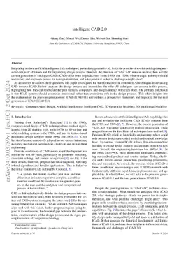 Intelligent CAD 2.0
