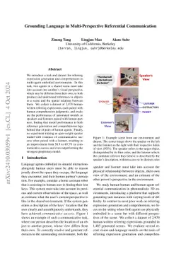 Grounding Language in Multi-Perspective Referential Communication