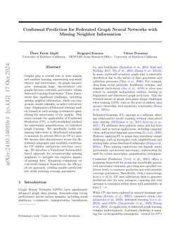 Conformal Prediction for Federated Graph Neural Networks with Missing
  Neighbor Information