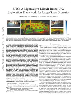 EPIC: A Lightweight LiDAR-Based UAV Exploration Framework for Large-Scale Scenarios