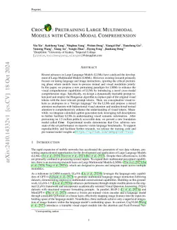 ViCToR: Improving Visual Comprehension via Token Reconstruction for Pretraining LMMs