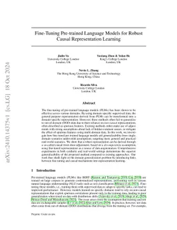 Attuned to Change: Causal Fine-Tuning under Latent-Confounded Shifts
