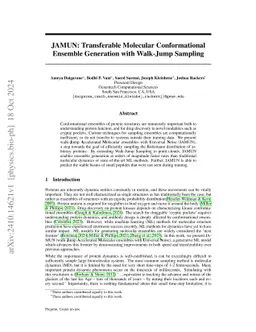 JAMUN: Bridging Smoothed Molecular Dynamics and Score-Based Learning for Conformational Ensembles