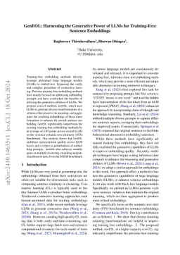 GenEOL: Harnessing the Generative Power of LLMs for Training-Free Sentence Embeddings