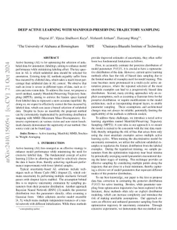 Deep Active Learning with Manifold-preserving Trajectory Sampling