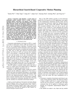 Hierarchical Search-Based Cooperative Motion Planning