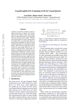 CausalGraph2LLM: Evaluating LLMs for Causal Queries