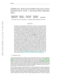 SAM2Long: Enhancing SAM 2 for Long Video Segmentation with a Training-Free Memory Tree