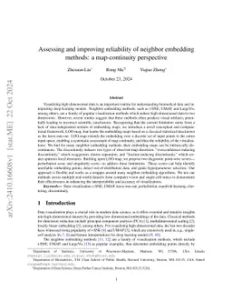 Assessing and improving reliability of neighbor embedding methods: a map-continuity perspective