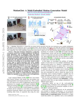 MotionGlot: A Multi-Embodied Motion Generation Model