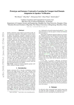 Prototype and Instance Contrastive Learning for Unsupervised Domain
  Adaptation in Speaker Verification