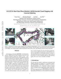 GS-LIVM: Real-Time Photo-Realistic LiDAR-Inertial-Visual Mapping with
  Gaussian Splatting