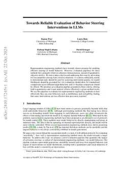 Towards Reliable Evaluation of Behavior Steering Interventions in LLMs