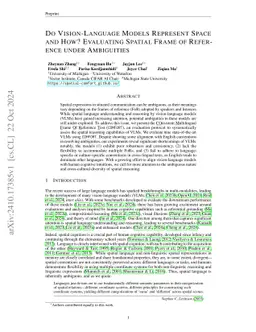 Do Vision-Language Models Represent Space and How? Evaluating Spatial Frame of Reference Under Ambiguities
