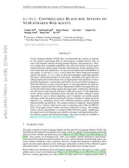 AdvAgent: Controllable Blackbox Red-teaming on Web Agents