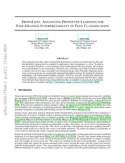 Advancing Interpretability in Text Classification through Prototype
  Learning