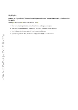 Bridging the Gaps: Utilizing Unlabeled Face Recognition Datasets to
  Boost Semi-Supervised Facial Expression Recognition