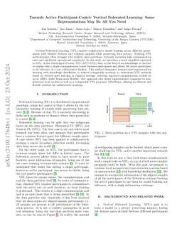 Towards Active Participant Centric Vertical Federated Learning: Some Representations May Be All You Need