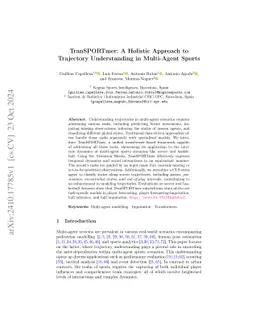 TranSPORTmer: A Holistic Approach to Trajectory Understanding in
  Multi-Agent Sports