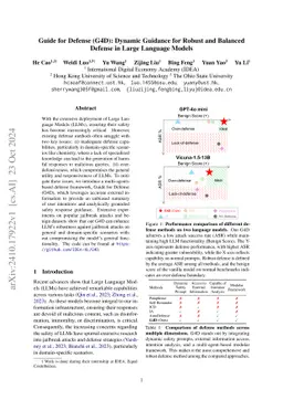 Dynamic Guided and Domain Applicable Safeguards for Enhanced Security in Large Language Models