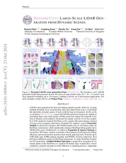 DynamicCity: Large-Scale 4D Occupancy Generation from Dynamic Scenes