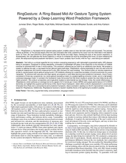 RingGesture: A Ring-Based Mid-Air Gesture Typing System Powered by a
  Deep-Learning Word Prediction Framework