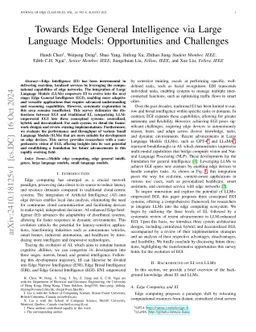 Towards Edge General Intelligence via Large Language Models: Opportunities and Challenges