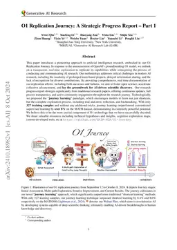 O1 Replication Journey: A Strategic Progress Report -- Part 1