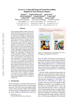 KAHANI: Culturally-Nuanced Visual Storytelling Tool for Non-Western Cultures