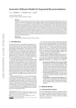 Generative Diffusion Models for Sequential Recommendations