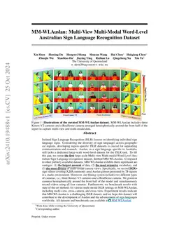 MM-WLAuslan: Multi-View Multi-Modal Word-Level Australian Sign Language
  Recognition Dataset