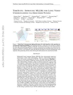 TimeSuite: Improving MLLMs for Long Video Understanding via Grounded Tuning