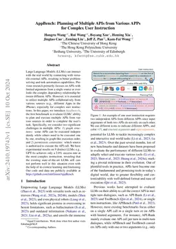 AppBench: Planning of Multiple APIs from Various APPs for Complex User
  Instruction