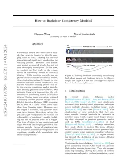 How to Backdoor Consistency Models?