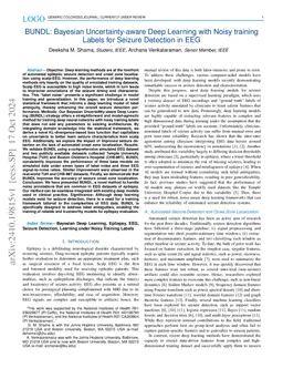 Bayesian uncertainty-aware deep learning with noisy labels: Tackling annotation ambiguity in EEG seizure detection