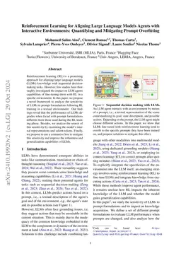 Reinforcement Learning for Aligning Large Language Models Agents with Interactive Environments: Quantifying and Mitigating Prompt Overfitting