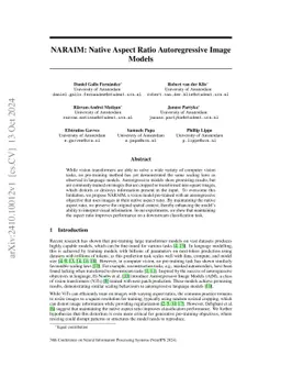 NARAIM: Native Aspect Ratio Autoregressive Image Models