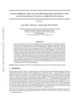 ChangeMinds: Multi-task Framework for Detecting and Describing Changes
  in Remote Sensing