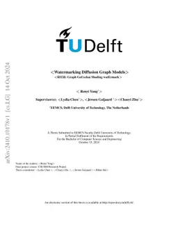 GUISE: Graph GaUssIan Shading watErmark