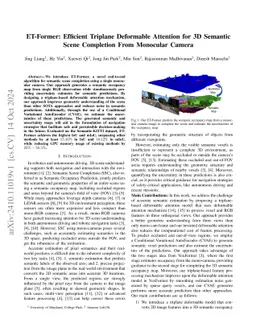ET-Former: Efficient Triplane Deformable Attention for 3D Semantic Scene Completion From Monocular Camera