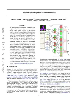 Differentiable Weightless Neural Networks