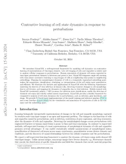 DynaCLR: Contrastive Learning of Cellular Dynamics with Temporal Regularization